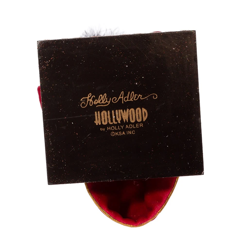 Kurt Adler 18-Inch Hollywood Burgundy King Nutcracker 9 Kurt Adler 18-Inch Hollywood Burgundy King Nutcracker - Image 7