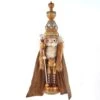 Kurt Adler 17.5-Inch Hollywood Gold With Fuzzy Cape King Nutcracker -Kurt Adler Shop ha0629