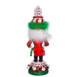 Kurt Adler 15-Inch Hollywood Nutcrackers™ Red, White And Green Candy Tower Hat Nutcracker -Kurt Adler Shop ha0657 02 12f60fc6 6c44 4b7c b34f 734a39b2088c