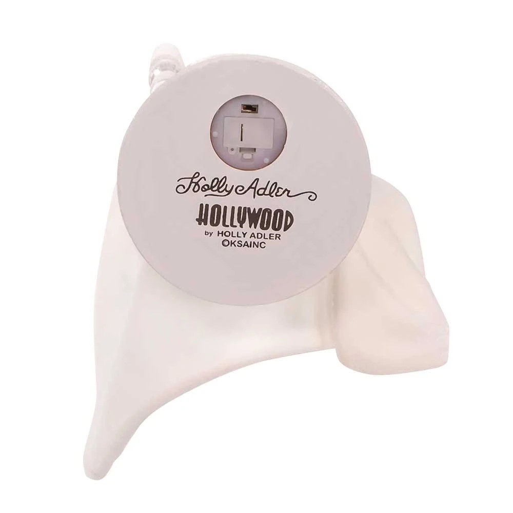 Kurt Adler 15-Inch Hollywood White Winter LED Hat Nutcracker 8 Kurt Adler 15-Inch Hollywood White Winter LED Hat Nutcracker - Image 6