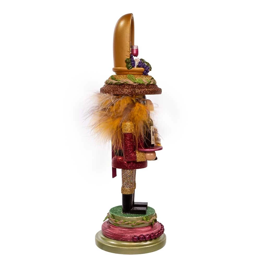 Kurt Adler 15-Inch Hollywood Wine Nutcracker 4 Kurt Adler 15-Inch Hollywood Wine Nutcracker - Image 2
