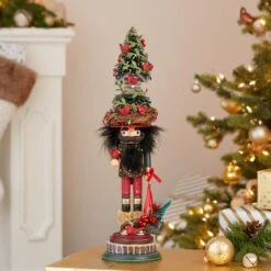 Kurt Adler 19.5-Inch Hollywood Cardinal In Tree Hat Nutcracker -Kurt Adler Shop ha0679 50 40678772 578c 44d0 9e2b 03b18abf3d47
