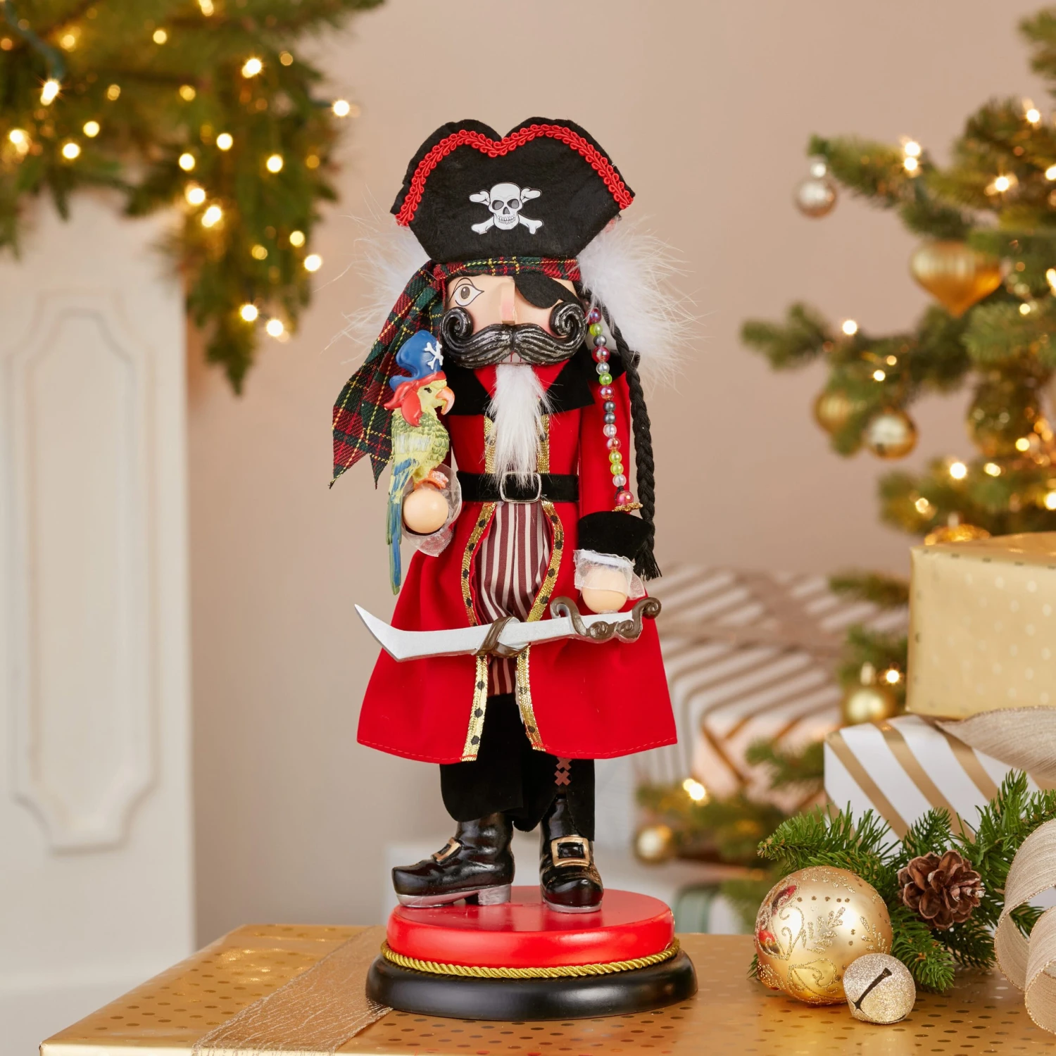 Kurt Adler 15-Inch Hollywood Pirate Nutcracker 9 Kurt Adler 15-Inch Hollywood Pirate Nutcracker - Image 7