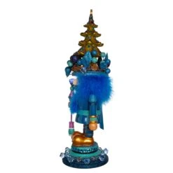 Kurt Adler 18-Inch Hollywood Blue With Tree Nutcracker -Kurt Adler Shop ha0694 03 9af659d7 d38a 49a2 9845 c3f6564a3849