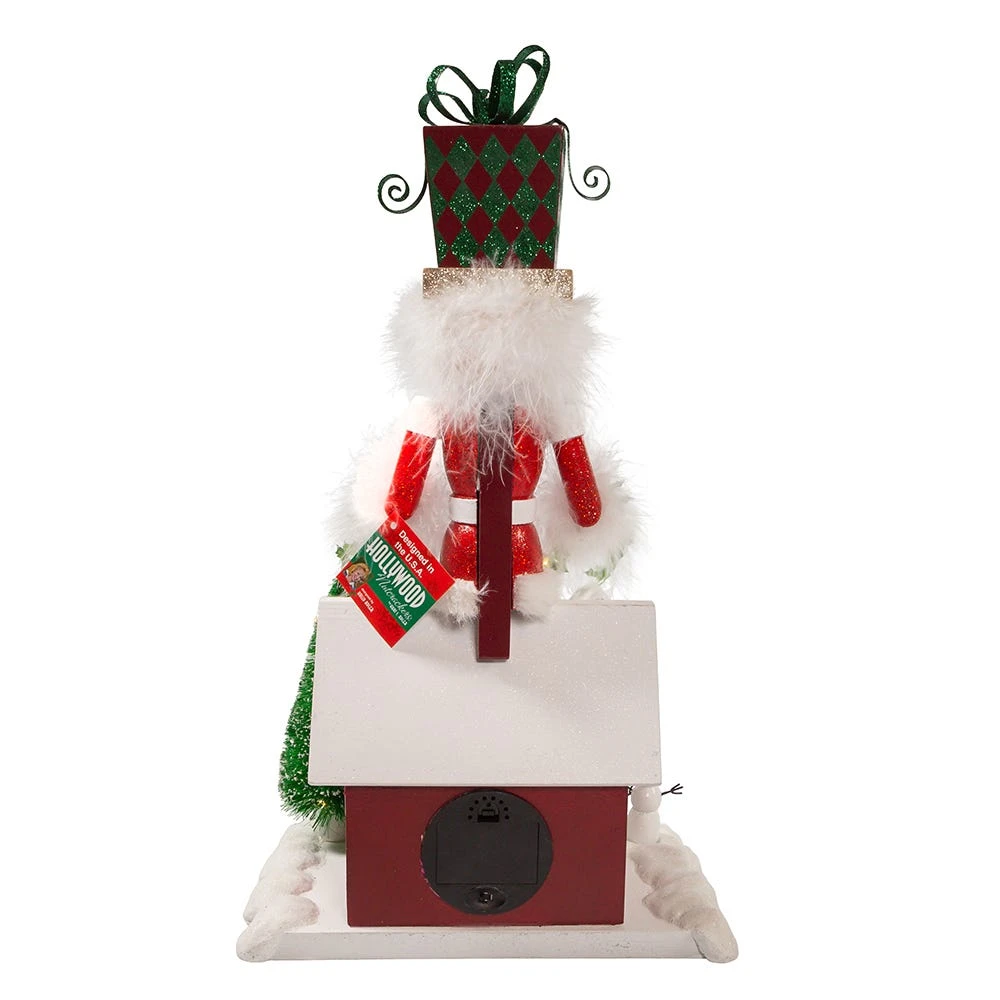 Kurt Adler 18-Inch Battery Operated Deck The Halls Musical LED Nutcracker 5 Kurt Adler 18-Inch Battery Operated Deck The Halls Musical LED Nutcracker - Image 3