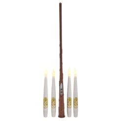 Kurt Adler Harry Potterâ„¢ Battery Operated 10 Floating Candles With Wand Remote Light Set