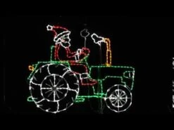 SANTA ON TRACTOR #LED-TRCTR -Kurt Adler Shop hqdefault 2 8