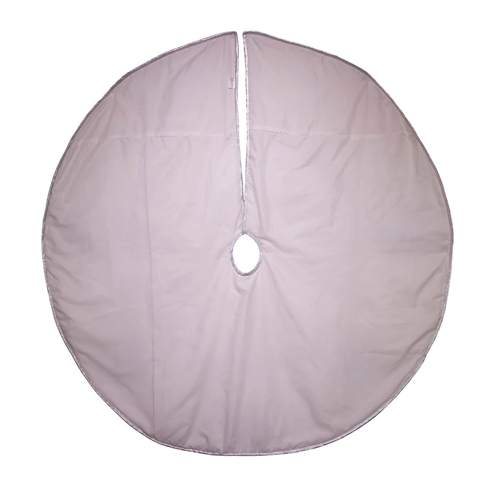 Kurt Adler 54-Inch Ivory Tree Skirt With Crystal Lace Snowflakes 5 Kurt Adler 54-Inch Ivory Tree Skirt With Crystal Lace Snowflakes - Image 3