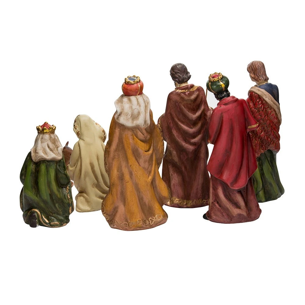 Kurt Adler 9-Inch Porcelain Nativity Figures Tablepiece Set Of 9 5 Kurt Adler 9-Inch Porcelain Nativity Figures Tablepiece Set Of 9 - Image 3