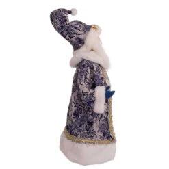 Kurt Adler 18-Inch Blue Santa Holding Oversized "Merry Christmas" Sign Table Piece -Kurt Adler Shop j6098 02 ef6e8f48 29fa 4d0c 9903 1de47b065e50