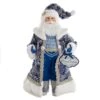 Kurt Adler 18-Inch Blue Santa Holding Oversized "Merry Christmas" Sign Table Piece -Kurt Adler Shop j6098 223d00a7 4aa9 43af b634 a35e21e334bb