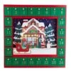 Kurt Adler 14.3-Inch Battery-Operated Santa Toy Shop Advent Calendar -Kurt Adler Shop j7483