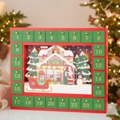 Kurt Adler 14.3-Inch Battery-Operated Santa Toy Shop Advent Calendar 13 Kurt Adler 14.3-Inch Battery-Operated Santa Toy Shop Advent Calendar -Kurt Adler Shop j7483 50 fea44365 b2ca 4b49 924d 2b6e0af0dbfe