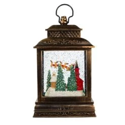 Kurt Adler Kurt Adler 10.4-Inch Battery-Operated Light Up Santa Water Lantern With Projector -Kurt Adler Shop jel0991 02 f8dfdcb3 7e96 4a3e a701 47f1367b94e2