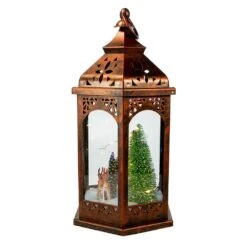 Kurt Adler 13-Inch Battery-Operated Lighted Lantern With Santa -Kurt Adler Shop jel1106 03 82cf71e3 b12c 4382 b12b 5dd1e2ed0983