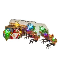 Kurt Adler 8.7-Inch Battery-Operated LED Musical Santa And Sleigh Table Piece -Kurt Adler Shop jel1306 05 6458d0b7 3810 4f48 9eb7 a9ed06b89344