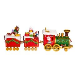 Kurt Adler 19.7-Inch Battery-Operated Light Up Musical Santa Train Set, 3 Piece Set -Kurt Adler Shop jel1313 06 0f3c2790 ab11 4a9e a7a8 184310956e42