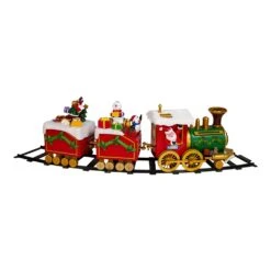 Kurt Adler 19.7-Inch Battery-Operated Light Up Musical Santa Train Set, 3 Piece Set -Kurt Adler Shop jel1313 12 f4ca8661 5c57 4ecb aa74 61af6e7424b7