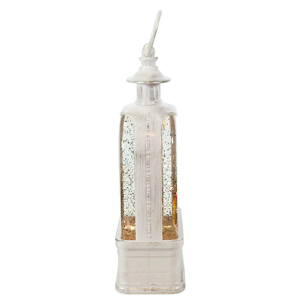 Kurt Adler 9.5-Inch Battery-Operated Lighted Santa Water Lantern 4 Kurt Adler 9.5-Inch Battery-Operated Lighted Santa Water Lantern - Image 2