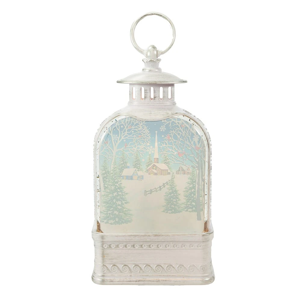 Kurt Adler 9.5-Inch Battery-Operated Lighted Santa Water Lantern 5 Kurt Adler 9.5-Inch Battery-Operated Lighted Santa Water Lantern - Image 3