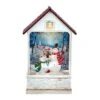Kurt Adler 9.2-Inch Battery-Operated Lighted Snowman House Water Lantern -Kurt Adler Shop jel2007