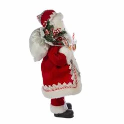 Kurt Adler 17.5-Inch Kringle Klaus Peppermint Santa -Kurt Adler Shop kk0118 03 7cfb3bc7 76da 42db 9bf6 e092bd50ac83
