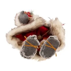 Kurt Adler 18-Inch Red And White Santa With Gift Box And Bells -Kurt Adler Shop kk0137 05 8b5b2b49 5459 482e 9497 bce038cc7444
