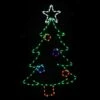 LED C7 CHRISTMAS TREE W/ ORNAMENTS #LED-C7CT76 -Kurt Adler Shop led c7ct76 1