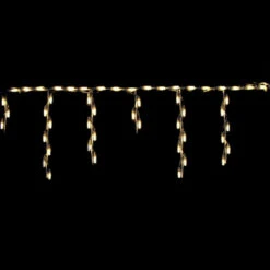 LED Freestyle Steel Icicle Warm White #LED-IC44WW *Set Of 12*
