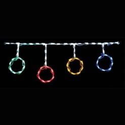 LED ORNAMENT ROD FREESTYLE LINKABLE (MULTI)- Set Of 12- #LED-OR44MU