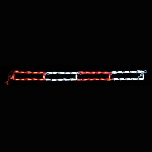 LED PEPPERMINT STICK (RED/WHITE) -Set Of 12-#LED-PS44 3 LED PEPPERMINT STICK (RED/WHITE) -Set Of 12-#LED-PS44