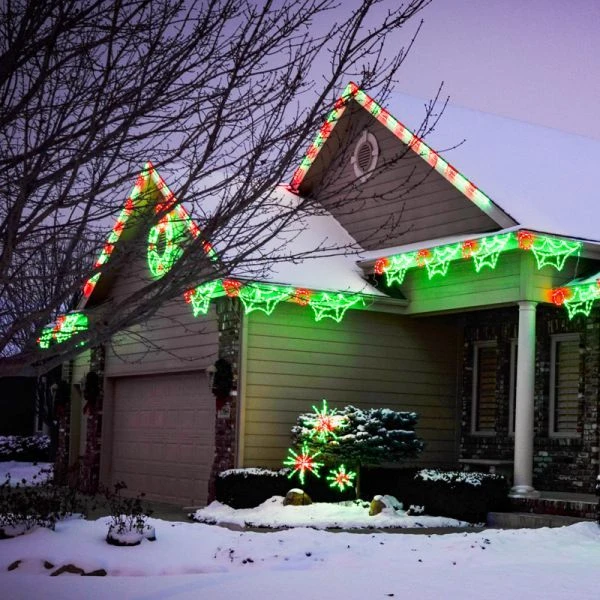 LED PEPPERMINT STICK (RED/WHITE) -Set Of 12-#LED-PS44 4 LED PEPPERMINT STICK (RED/WHITE) -Set Of 12-#LED-PS44 - Image 2