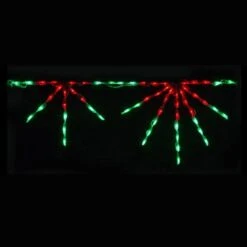 LED STARBURST LINKABLE (RED/GREEN) -Set Of 12- #LED-SB44RG