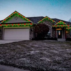 LED STARBURST LINKABLE (RED/GREEN) -Set Of 12- #LED-SB44RG -Kurt Adler Shop led sb44rg 4