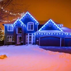 LED SNOWFLAKE FREESTYLE LINKABLE (ICE BLUE) - Set Of 12- #LED-SFL44IB -Kurt Adler Shop led sfl44ib 3