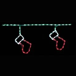 LED STEEL STOCKING LINKABLE FREESTYLE- Set Of 12- #LED-ST44
