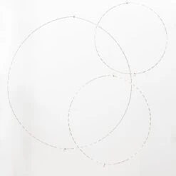 Set Of 3 Whimsical Rings, Warm White Battery Operated LED