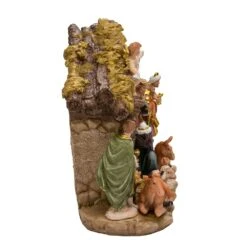 Kurt Adler Resin Nativity Set With Figures And Stable - 11-Piece Set -Kurt Adler Shop n0296 02 8945dd6a 61bc 40b0 99bc b95d1521be05
