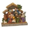 17.7-in L Battery- Operated Lighted Resin Nativity Stable With Figurines -Kurt Adler Shop nrqjena7o0pw1z84kfnl