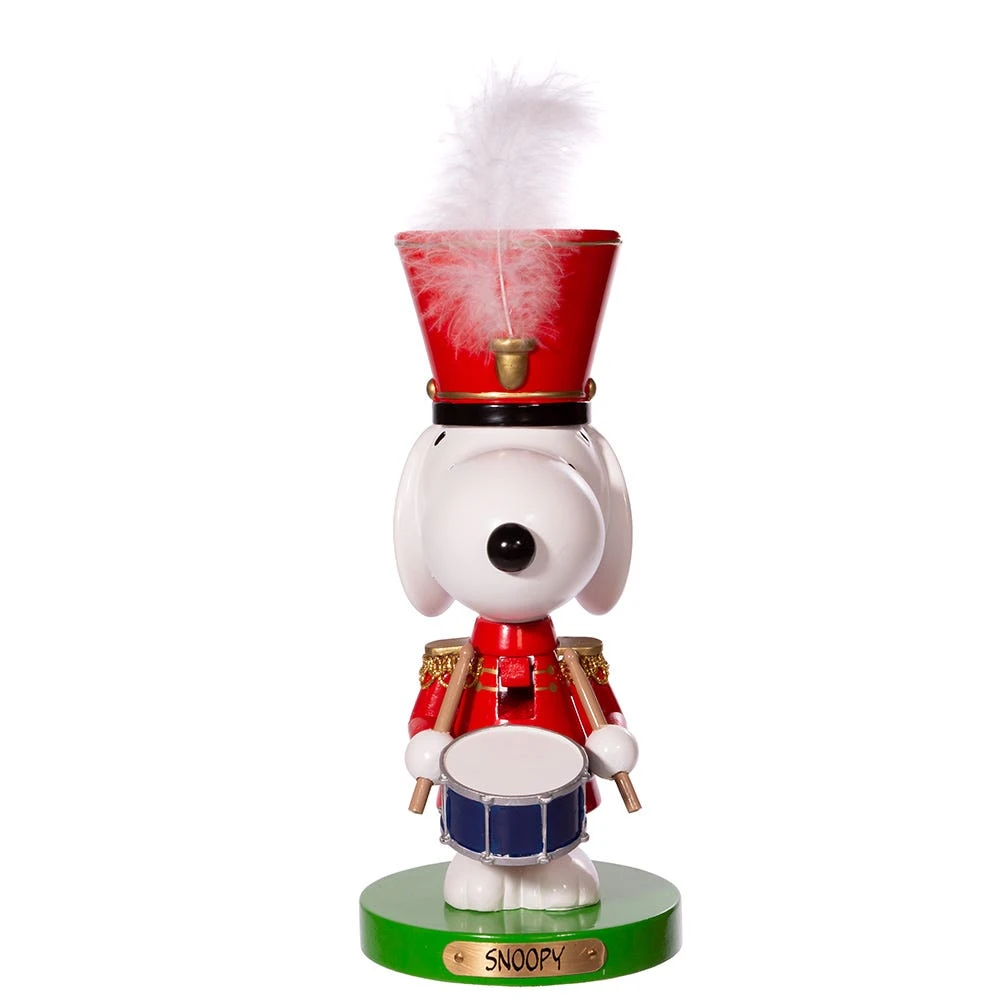 Kurt Adler 10-Inch Snoopy The Drummer Nutcracker 4 Kurt Adler 10-Inch Snoopy The Drummer Nutcracker - Image 2
