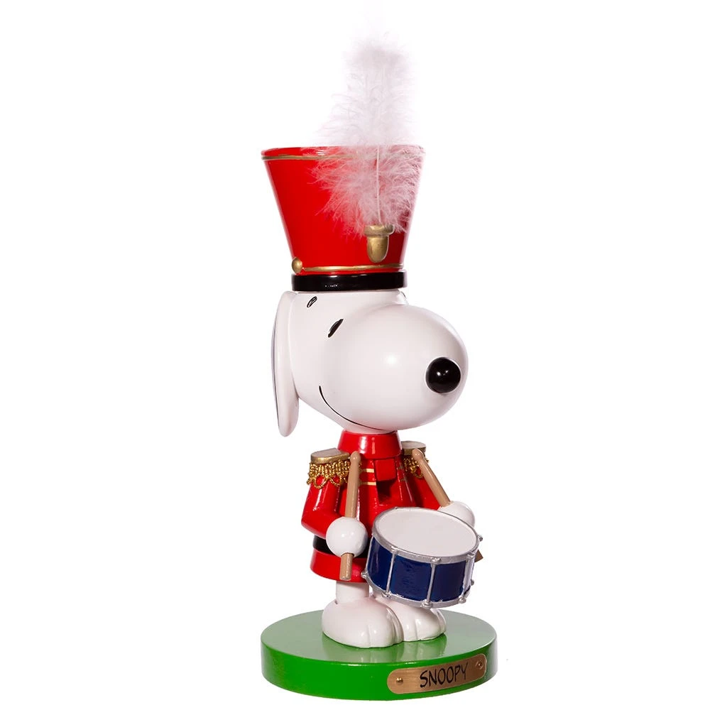 Kurt Adler 10-Inch Snoopy The Drummer Nutcracker 5 Kurt Adler 10-Inch Snoopy The Drummer Nutcracker - Image 3