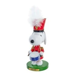Kurt Adler 10-Inch Snoopy The Drummer Nutcracker