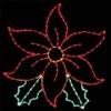 LED POINSETTA #LED-PT60 *Set Of 2* -Kurt Adler Shop pt60