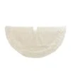 48 In White Cable Knit Christmas Tree Skirt, Faux Fur Trim -Kurt Adler Shop pvsoziqmqqh2uhiual5n