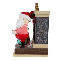 Kurt Adler 7-Inch Battery-Operated Rudolph And Santa Fireplace Table Piece -Kurt Adler Shop ru5224 03 2ba82467 f8a4 415d b9ba 8e9c3f6a5791