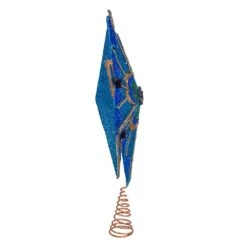 Kurt Adler 16-Inch 10-Point Peacock Glitter Treetop -Kurt Adler Shop s4333 02 1d676aca 47bd 4daa bc26 ce2800b3b877