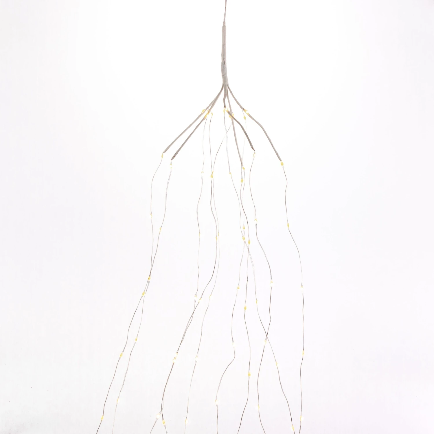 6 Foot Long Weeping Micro LED Light String, Electric 3 6 Foot Long Weeping Micro LED Light String, Electric