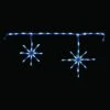LED SNOWFLAKE FREESTYLE LINKABLE (ICE BLUE) - Set Of 12- #LED-SFL44IB -Kurt Adler Shop sfl44ib 1