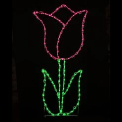 LED TULIP PINK #LED-TLP42PK *Set Of 2*
