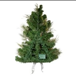 Kurt Adler 26-Inch Pre-Lit Snowy Silver Wall Tree -Kurt Adler Shop tr0210led 02 b55ddbb5 a96a 48f5 b3bf f39fa1d6b2b9